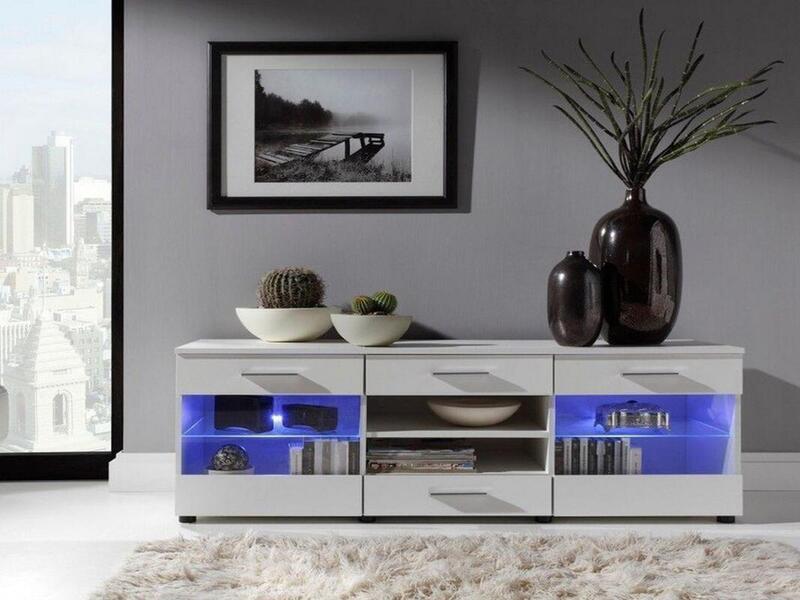 Комод Лого 3 Белый Фасадный 0101 150*47*54 см, Белый   Фиеста