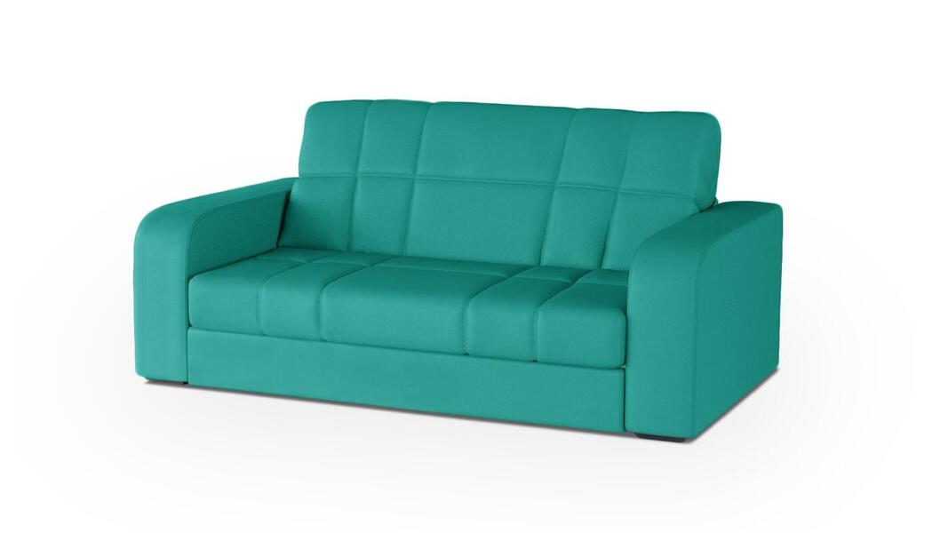 Диван Конрад Лайт Galaxy Dk green 198*105*88 см, Зеленый  Аккордеон Фиеста