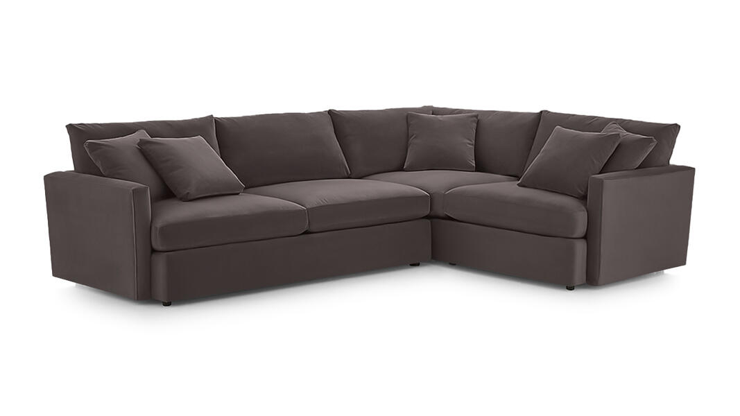 Угловой диван Стелф ЭКО Vivaldi 24 231*185*90 см, Коричневый  Еврокнижка Фиеста