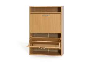 Обувница Колор Вишня Оксфорд 88 60*23*88 см, Оранжевый   Фиеста