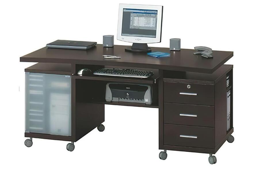 Компьютерный стол 18 Венге Цаво 3354 160*80*76 см, Коричневый   Фиеста