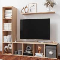 Стеллаж Билли 25 Дуб Молочный 8622 185*39*147 см, Коричневый   Фиеста