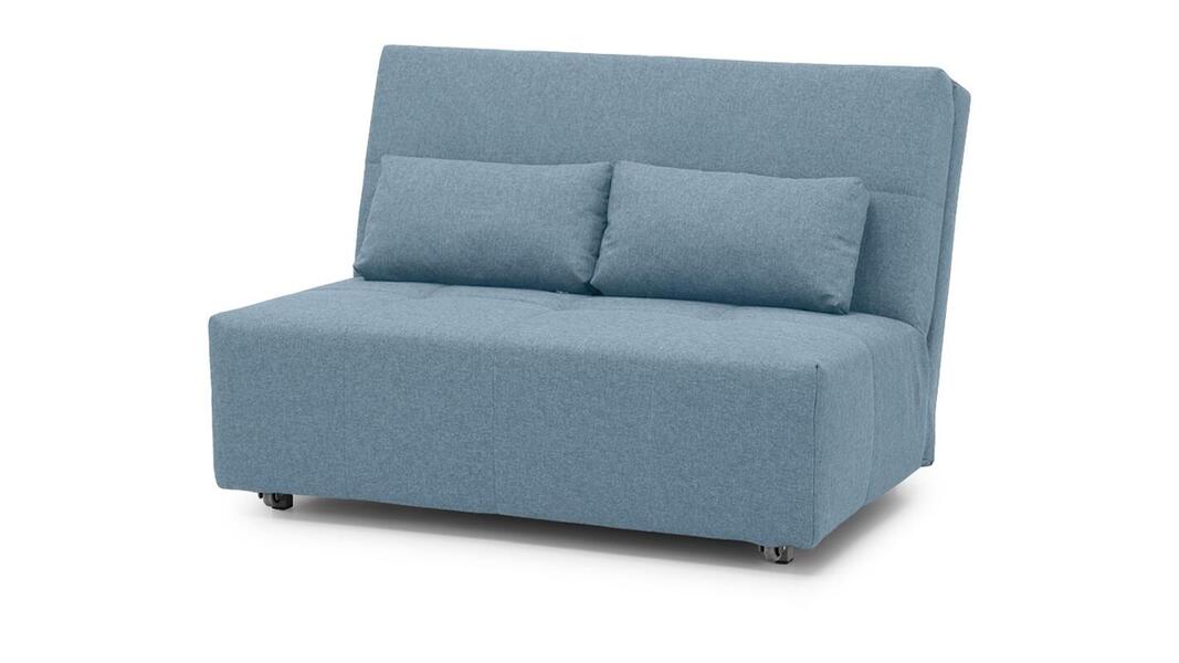 Диван Орсо Лайт Strong Plus 09 125*105*88 см, Синий Рогожка Аккордеон Фиеста