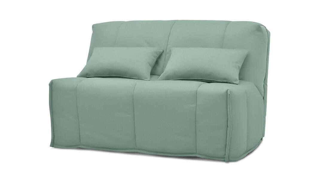 Диван Клауд Лайт Vivaldi 09 125*105*88 см, Зеленый Велюр Аккордеон Фиеста