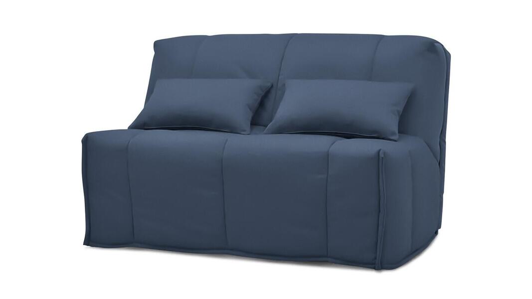 Диван Клауд Лайт Vivaldi 14 145*105*88 см, Синий Велюр Аккордеон Фиеста