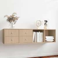 Тумба навесная Билли Дуб Сонома 3025 147*39*42 см, Бежевый   Фиеста