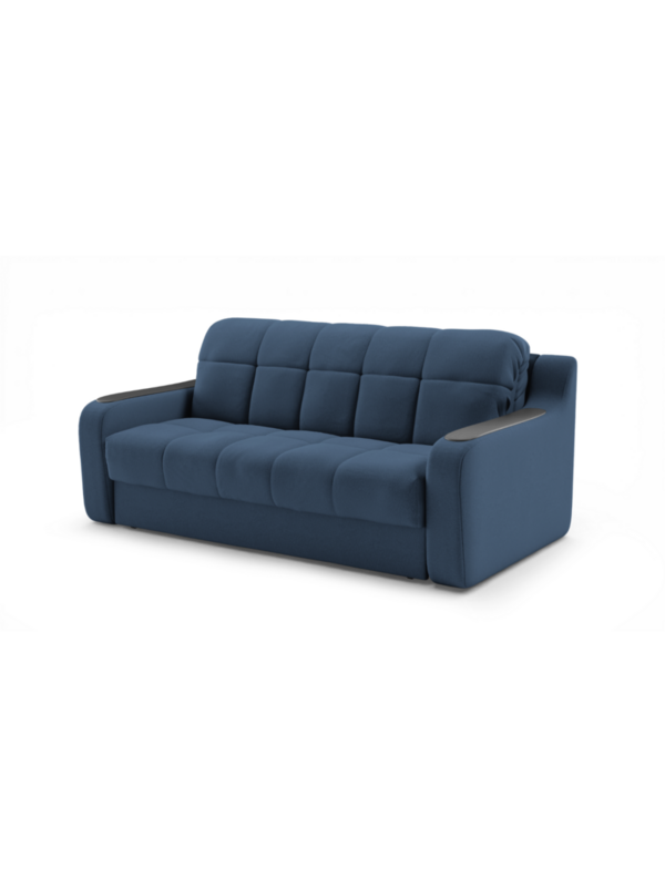 Диван Тифани Vivaldi 13 191*115*95 см, Синий Велюр Аккордеон Фиеста