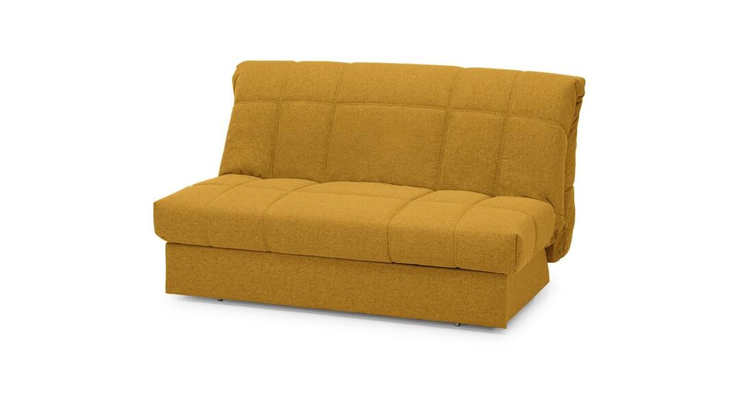 Диван Виа Лайт Strong Plus 06 140*105*88 см, Оранжевый Рогожка Аккордеон Фиеста