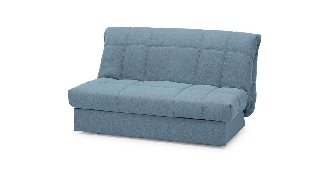 Диван Виа Лайт Strong Plus 09 120*105*88 см, Синий Рогожка Аккордеон Фиеста