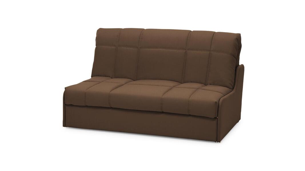 Диван Виа 8 Лайт Vivaldi 23 131*105*88 см, Коричневый Велюр Аккордеон Фиеста