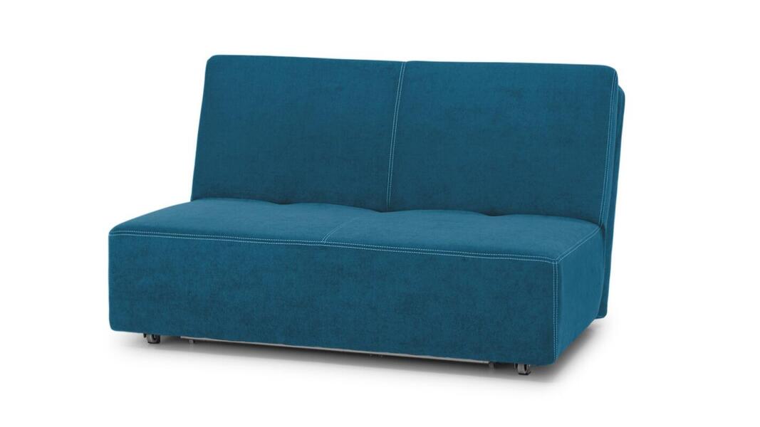 Диван Лорт Vivaldi 13 142*100*86 см, Синий Велюр Аккордеон Фиеста