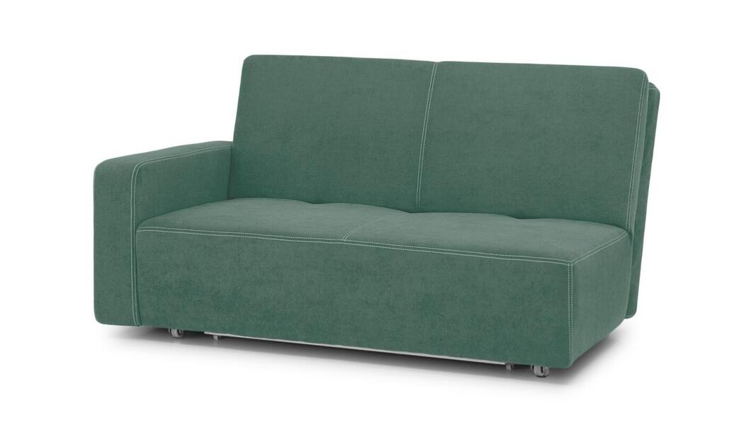 Диван Лорма Vivaldi 10 137*100*86 см, Зеленый Велюр Аккордеон Фиеста