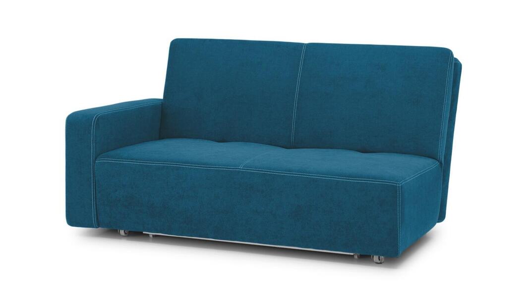 Диван Лорма Vivaldi 13 157*100*86 см, Синий Велюр Аккордеон Фиеста