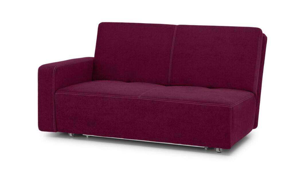 Диван Лорма Vivaldi 35 172*100*86 см, Бордовый Велюр Аккордеон Фиеста