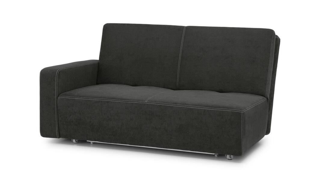 Диван Лорма Vivaldi 37 157*100*86 см, Серый Велюр Аккордеон Фиеста