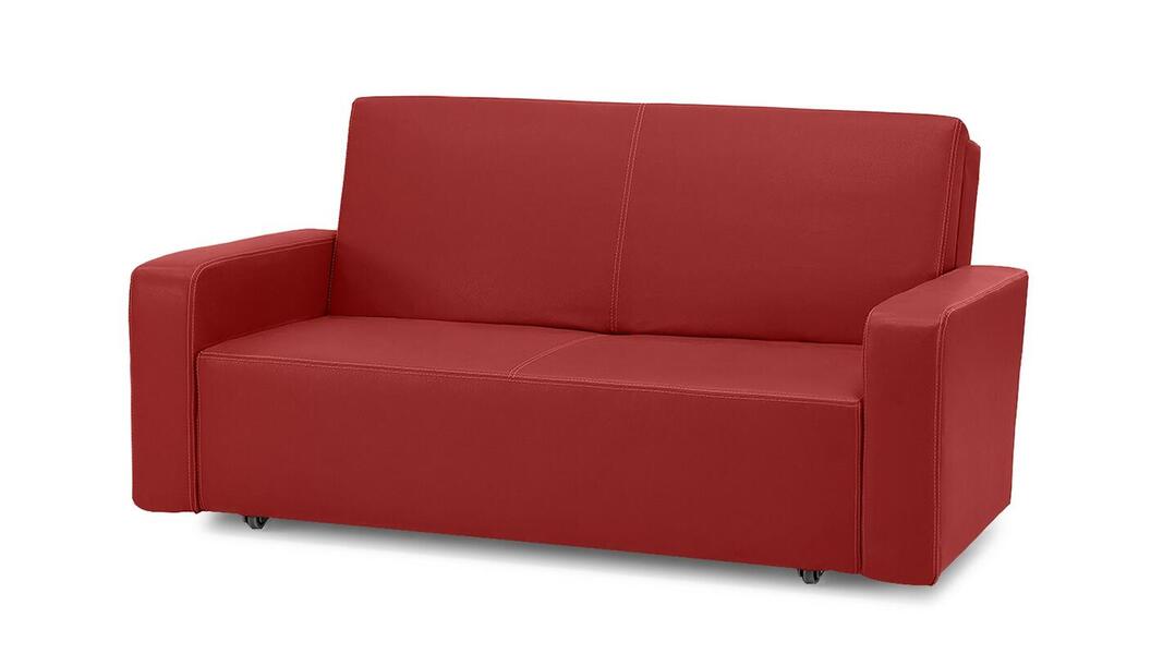 Диван Роин (с 2 подлокотниками) (130461) 172*100*86 см, Красный  Аккордеон Фиеста в наличии