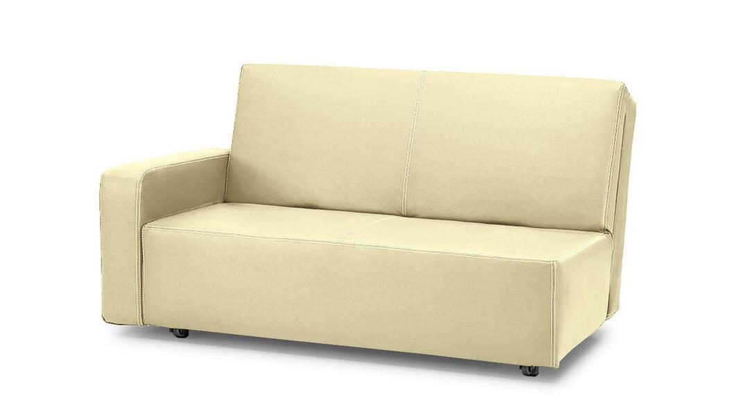 Диван Лорма Galaxy Cream 197*100*86 см, Бежевый Экокожа Аккордеон Фиеста