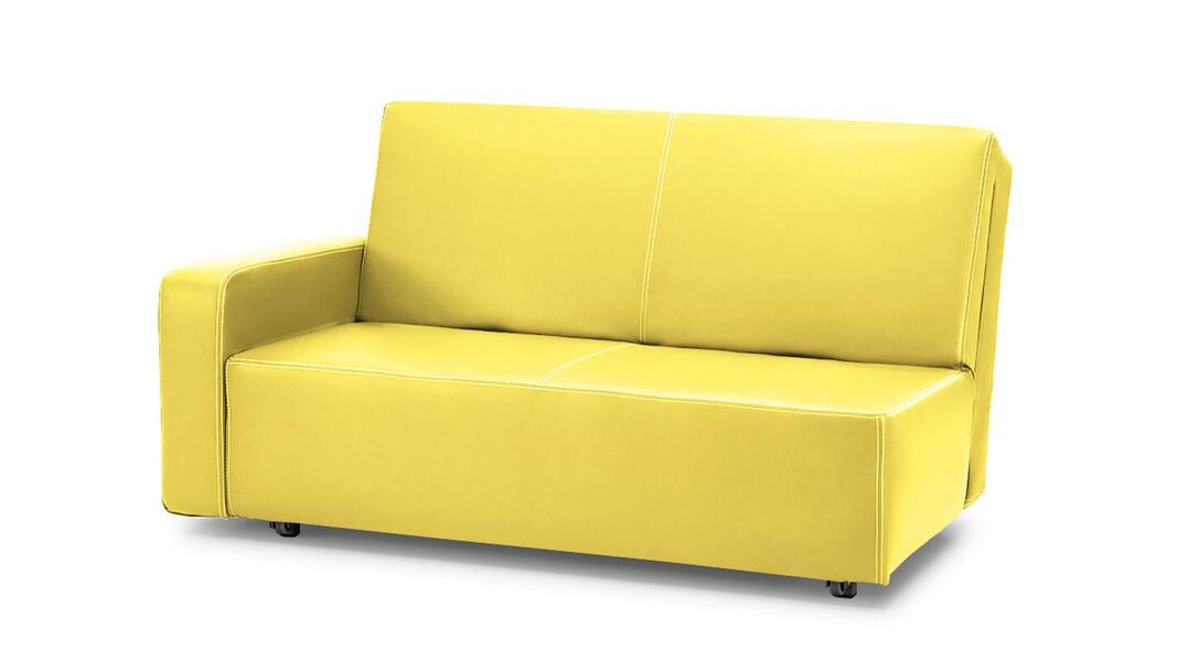 Диван Лорма Galaxy Yellow 172*100*86 см, Желтый Экокожа Аккордеон Фиеста