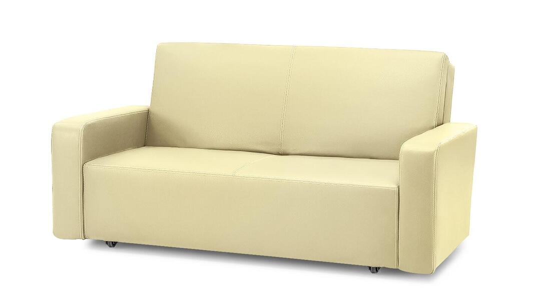 Диван Роин Galaxy Cream 212*100*86 см, Бежевый Экокожа Аккордеон Фиеста