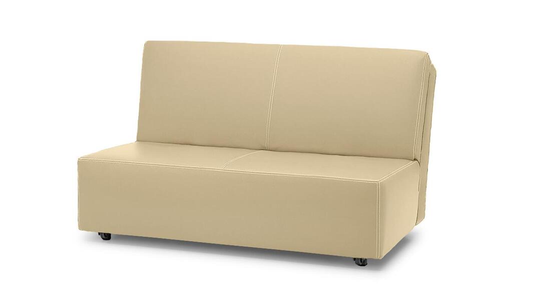 Диван Лорт Galaxy Cream 122*100*86 см, Бежевый Экокожа Аккордеон Фиеста