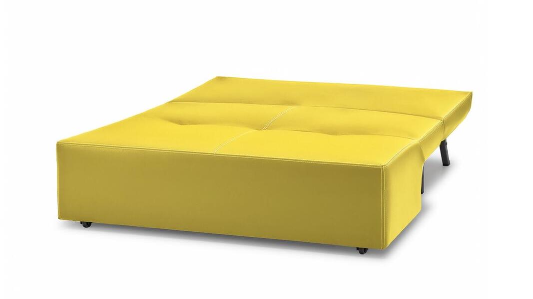 Диван Лорт Galaxy Yellow 122*100*86 см, Желтый Экокожа Аккордеон Фиеста