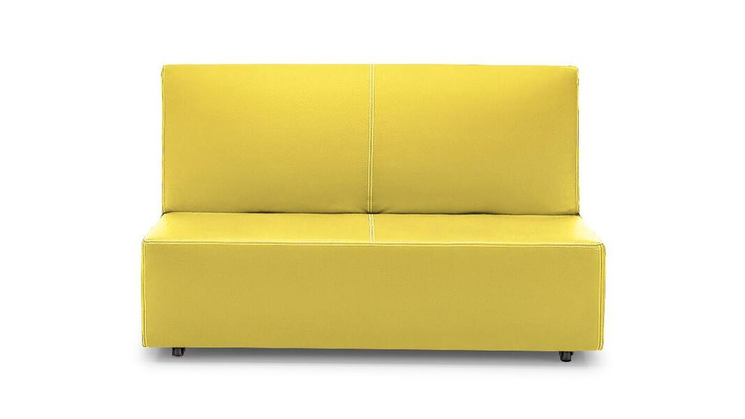 Диван Лорт Galaxy Yellow 122*100*86 см, Желтый Экокожа Аккордеон Фиеста