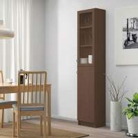 Шкаф книжный Билли 330 Орех Экко 9459 40*30*202 см, Коричневый   Фиеста