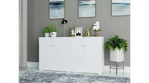 Комод Вихалс-1 Белый Фасадный 0101 141*38*79 см, Белый   Фиеста