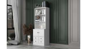 Книжный стеллаж Билли Айден 9 IКЕА Белый Фасадный 0101 65*40*167 см, Белый   Фиеста