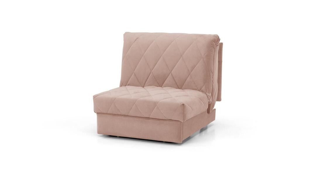Кресло-кровать Римус Vivaldi 27 86*110*92 см, Розовый Велюр Аккордеон Фиеста