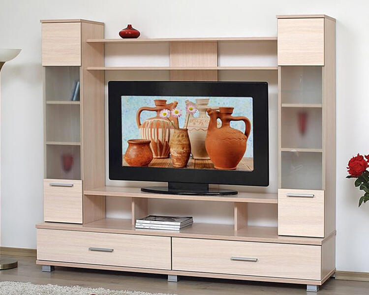 Гостиная Виника 380.1 (нестандарт) (730670) ** см, Розовый   Фиеста в наличии