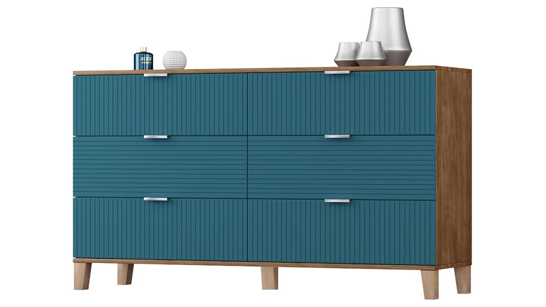 Комод Марвин 7 МДФ 140*40*80 см,    Фиеста