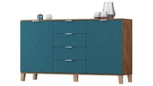 Комод Марвин 25 МДФ 140*40*80 см,    Фиеста