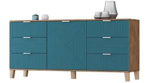 Комод Марвин 33 МДФ 140*40*70 см,    Фиеста