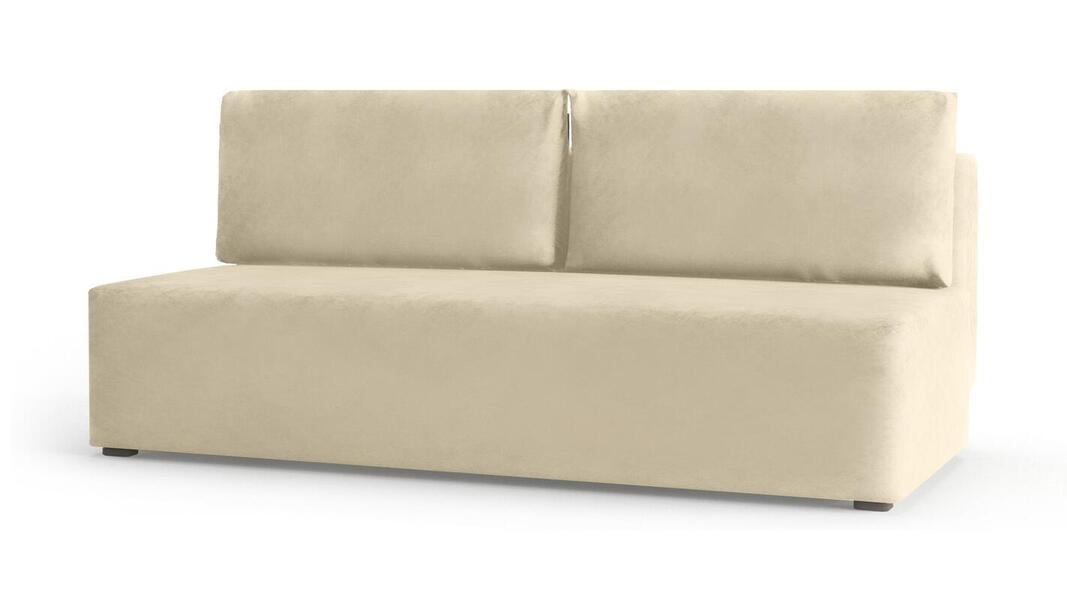 Диван Кубо Vivaldi 03 195*91*80 см, Бежевый Велюр Еврокнижка Фиеста