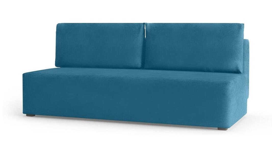 Диван Кубо Vivaldi 13 195*91*80 см, Синий Велюр Еврокнижка Фиеста