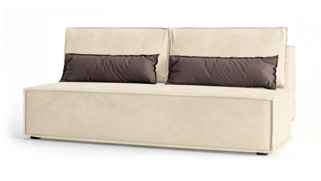 Диван Лофт Vivaldi 03 195*91*80 см, Бежевый Велюр Еврокнижка Фиеста