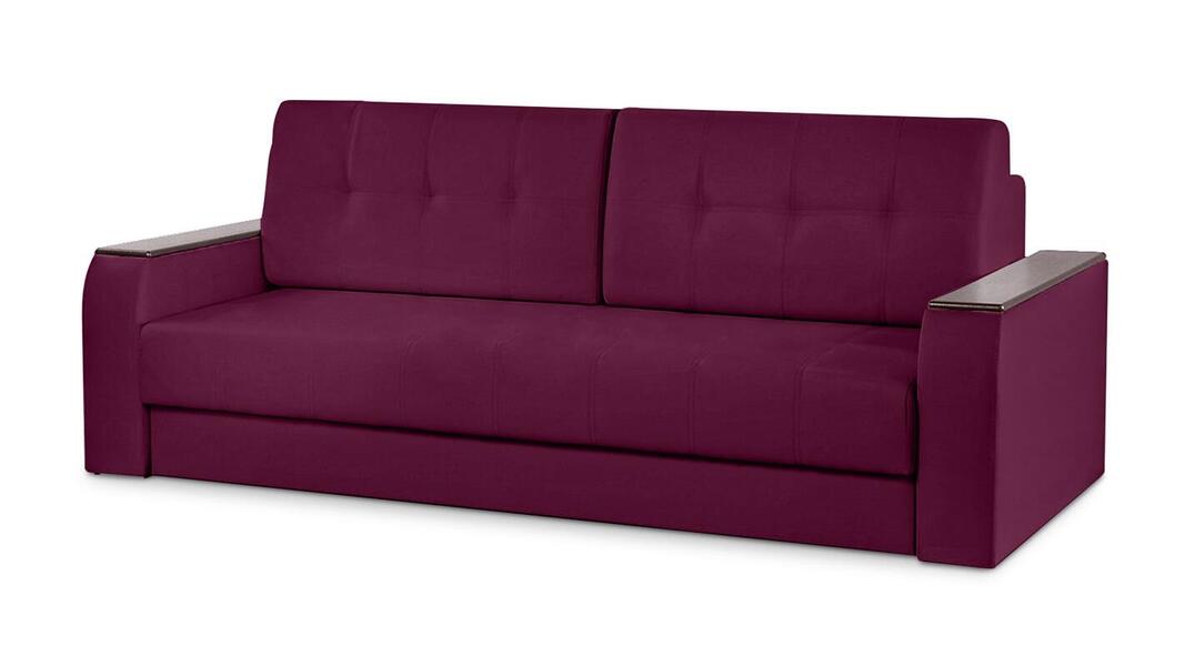 Диван Арго Лайт Vivaldi 35 230*94*80 см, Фиолетовый Велюр Еврокнижка Фиеста