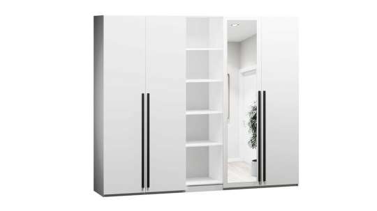 Спальня Лорена Пакс-1 Белый Фасадный 0101 360*50*210 см, Белый   Фиеста