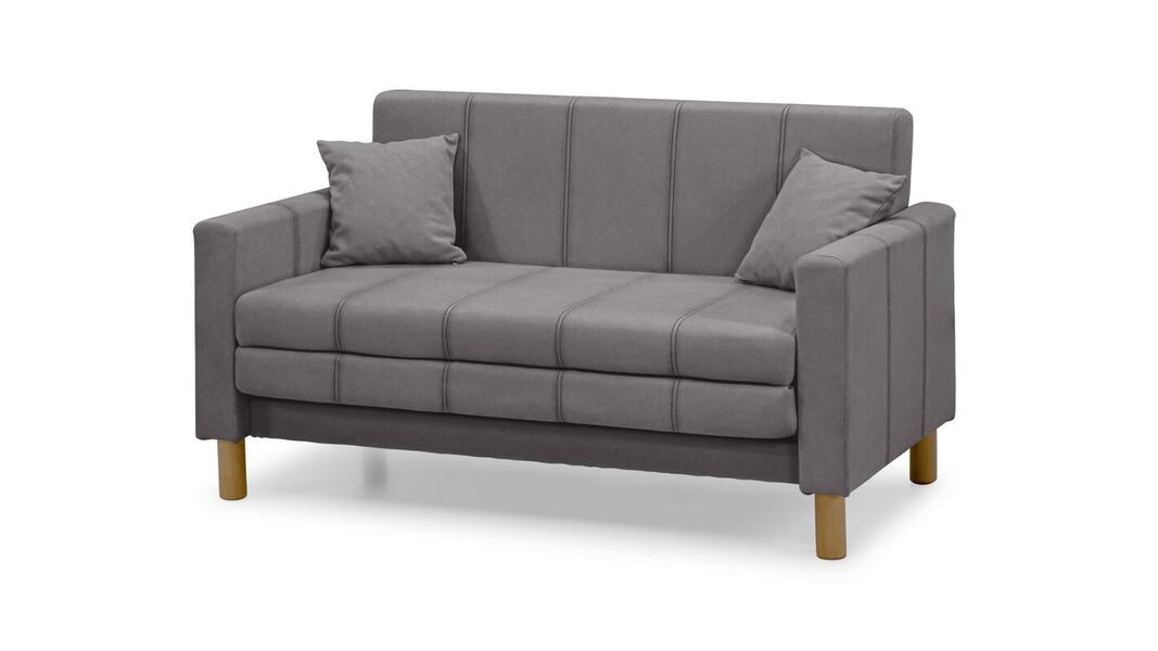 Диван Уют С Velutto 19 120*84*82 см, Серый Велютто Выкатной Фиеста