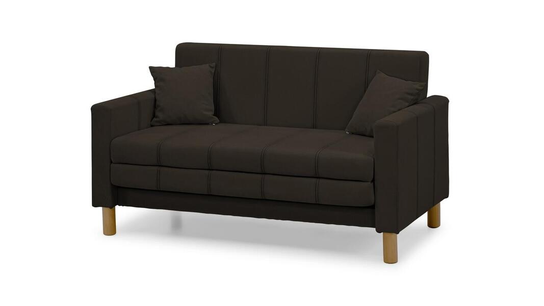 Диван Уют Лайт Velutto 24 120*84*82 см, Коричневый Велютто Выкатной Фиеста