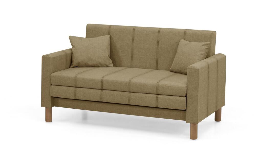 Диван Уют Лайт Strong 01 120*84*82 см, Бежевый Рогожка Выкатной Фиеста