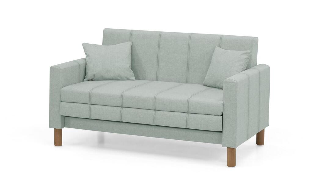 Диван Уют Лайт Strong Plus 02 120*84*82 см, Зеленый Рогожка Выкатной Фиеста