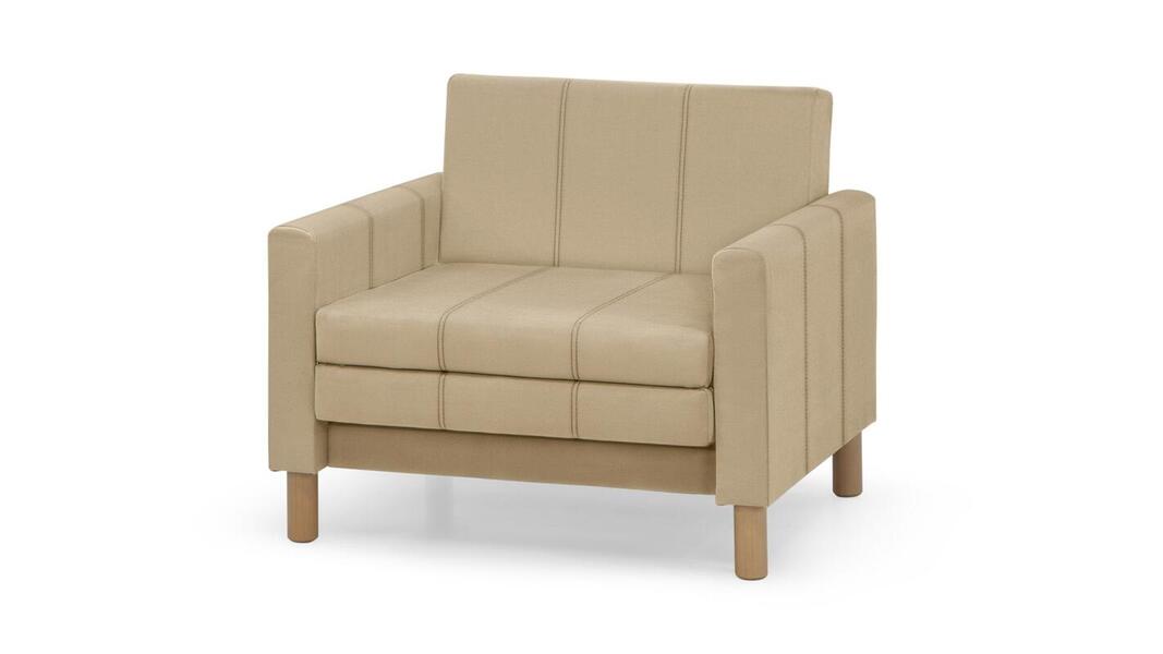 Кресло-кровать Уют С Velutto 02 95*84*82 см, Бежевый Велютто Выкатной Фиеста