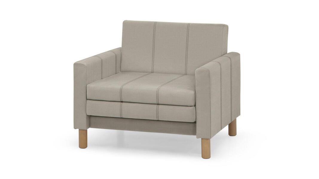 Кресло-кровать Уют С Velutto 16 95*84*82 см, Бежевый Велютто Выкатной Фиеста