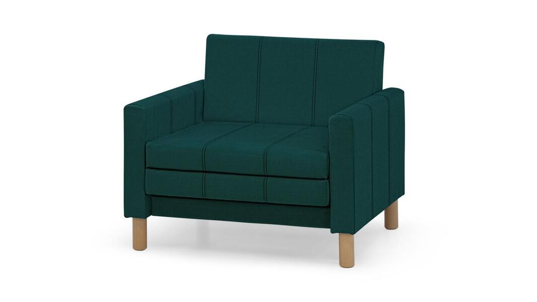 Кресло-кровать Уют С Velutto 20 95*84*82 см, Зеленый Велютто Выкатной Фиеста