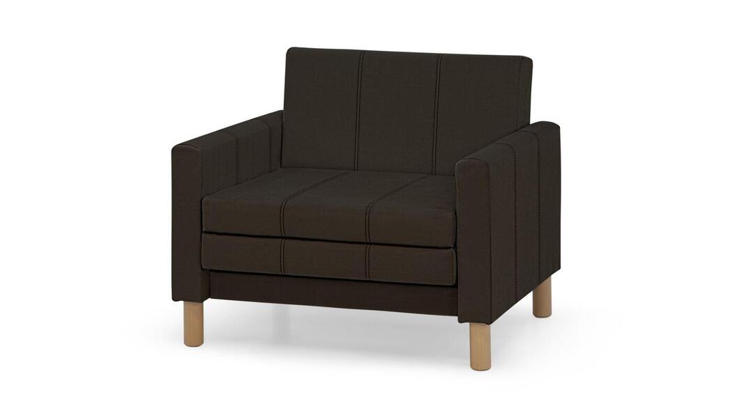 Кресло-кровать Уют Лайт Velutto 24 95*84*82 см, Коричневый Велютто Выкатной Фиеста