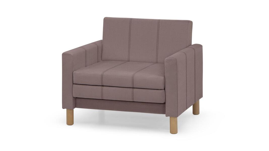 Кресло-кровать Уют Лайт Velutto 37 95*84*82 см, Розовый Велютто Выкатной Фиеста