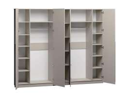 Спальня Лорена Пакс-1 Кашемир 5981 BS 360*50*210 см, Бежевый   Фиеста