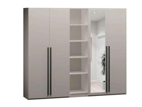 Спальня Лорена Пакс-1 Кашемир 5981 BS 360*50*210 см, Бежевый   Фиеста